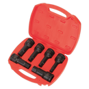 Sealey AK5586 6pc 3/4"Sq Drive Impact Hex Socket Bit Set
