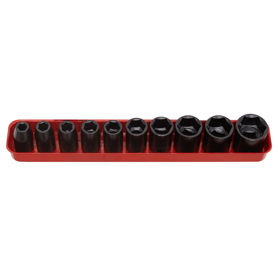 Sealey AK56/11M 10pc 1/2"Sq Drive Impact Socket Set