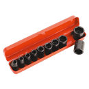 Sealey AK56/11M 10pc 1/2"Sq Drive Impact Socket Set