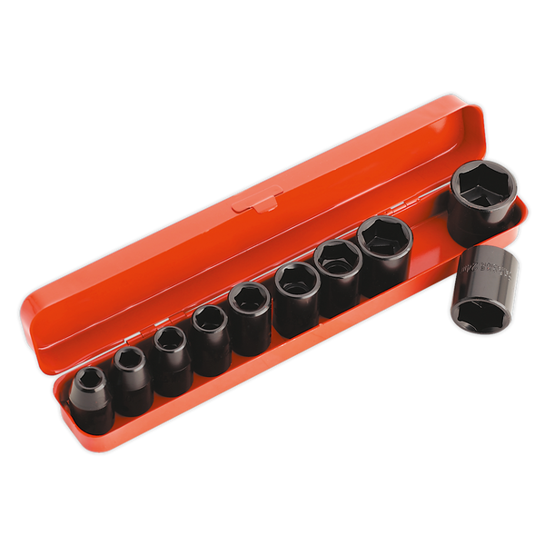Sealey AK56/11M 10pc 1/2"Sq Drive Impact Socket Set