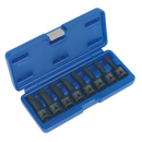 Sealey AK5602 8pc 1/2"Sq Drive TRX-Star* Impact Socket Bit Set