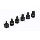 Sealey AK5608 6pc 1/2"Sq Drive Impact Spline Socket Bit Set