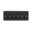 Sealey AK5608 6pc 1/2"Sq Drive Impact Spline Socket Bit Set