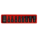 Sealey AK5609 9pc 1/2"Sq Drive Impact Hex Bit & Holder Set