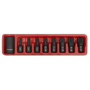 Sealey AK5611 9pc 1/2"Sq Drive Impact Spline Bit & Holder Set