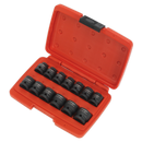 Sealey AK5613LP 13pc 1/2"Sq Drive Low Profile Impact Socket Set