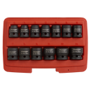 Sealey AK5613LP 13pc 1/2"Sq Drive Low Profile Impact Socket Set