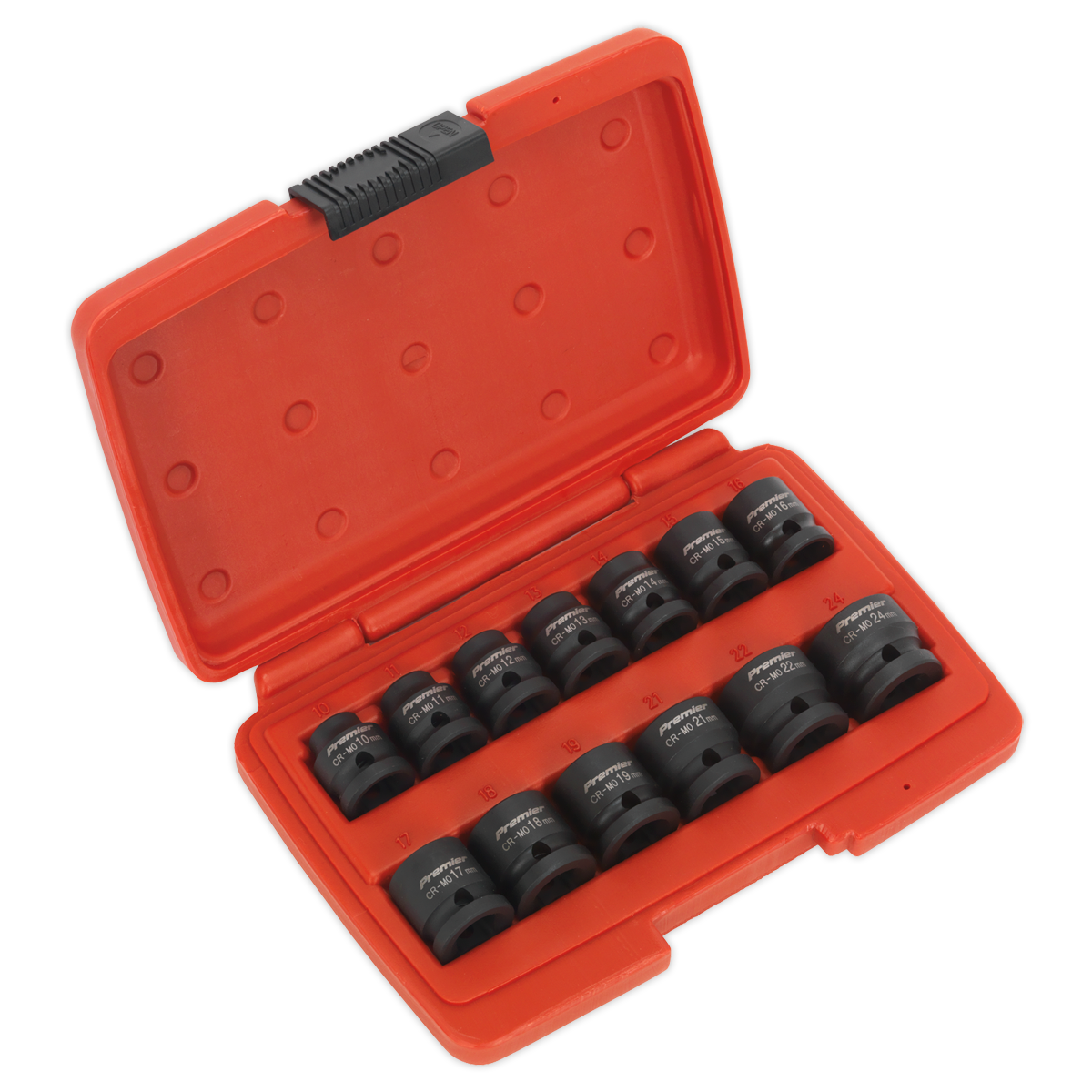 Sealey AK5613LP 13pc 1/2"Sq Drive Low Profile Impact Socket Set