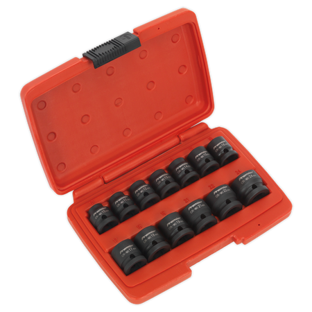 Sealey AK5613LP 13pc 1/2"Sq Drive Low Profile Impact Socket Set