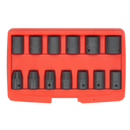 Sealey AK5613M 13pc 1/2"Sq Drive Impact Socket Set