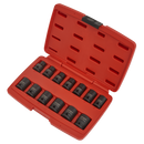 Sealey AK5614M 13pc 1/2"Sq Drive 12pt Impact Socket Set