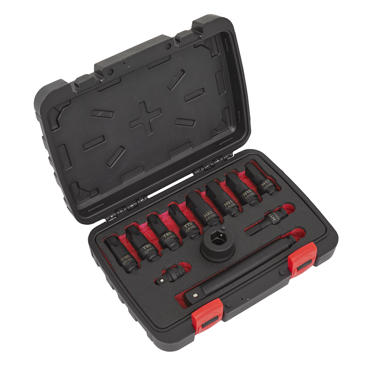 Sealey AK5617 12pc 3/4"Sq Drive Impact Socket Bit & Accessories Set