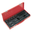 Sealey AK5619M 19pc 1/2"Sq Drive Impact Socket Set