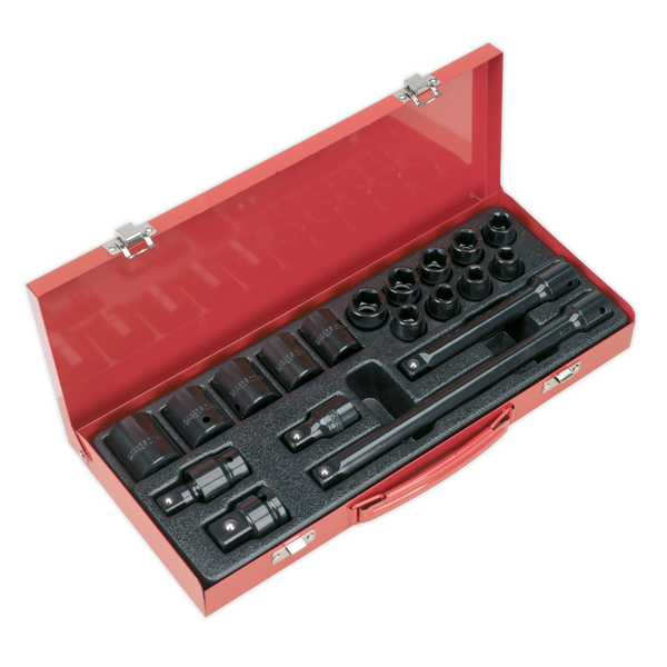 Sealey AK5619M 19pc 1/2"Sq Drive Impact Socket Set