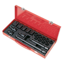 Sealey AK5619M 19pc 1/2"Sq Drive Impact Socket Set