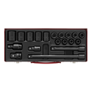 Sealey AK5619M 19pc 1/2"Sq Drive Impact Socket Set