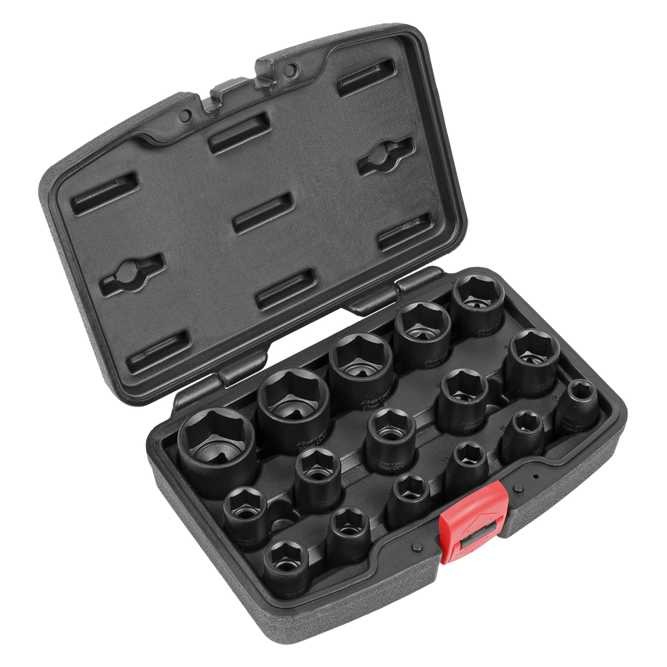 Sealey AK5624M Impact Socket Set 16pc 1/2"Sq Drive