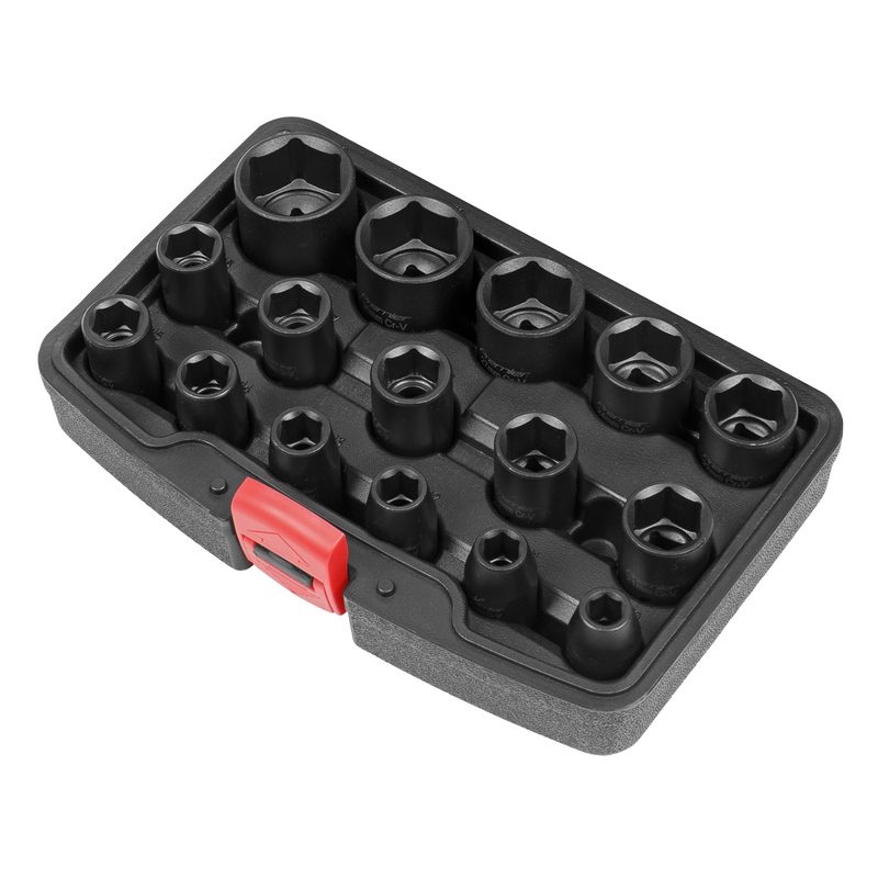 Sealey AK5624M Impact Socket Set 16pc 1/2"Sq Drive