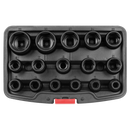 Sealey AK5624M Impact Socket Set 16pc 1/2"Sq Drive