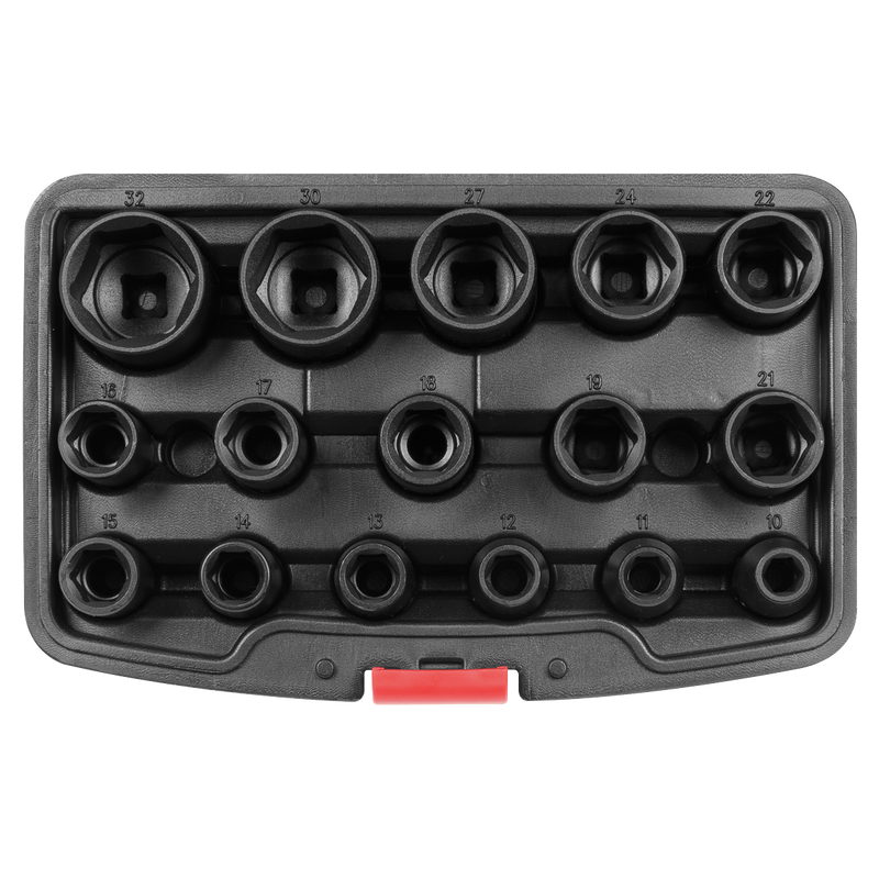 Sealey AK5624M Impact Socket Set 16pc 1/2"Sq Drive