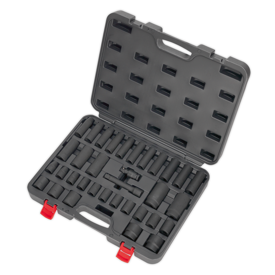 Sealey AK5634M 34pc 1/2"Sq Drive Impact Socket Set