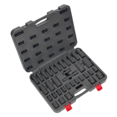 Sealey AK5634M 34pc 1/2"Sq Drive Impact Socket Set
