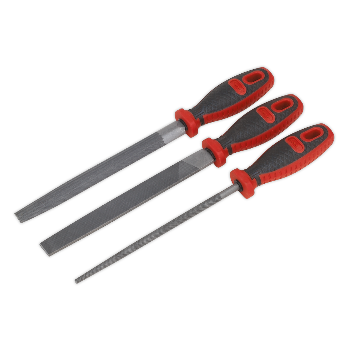 Sealey AK572 3pc 200mm Engineer's File Set