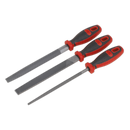 Sealey AK572 3pc 200mm Engineer's File Set