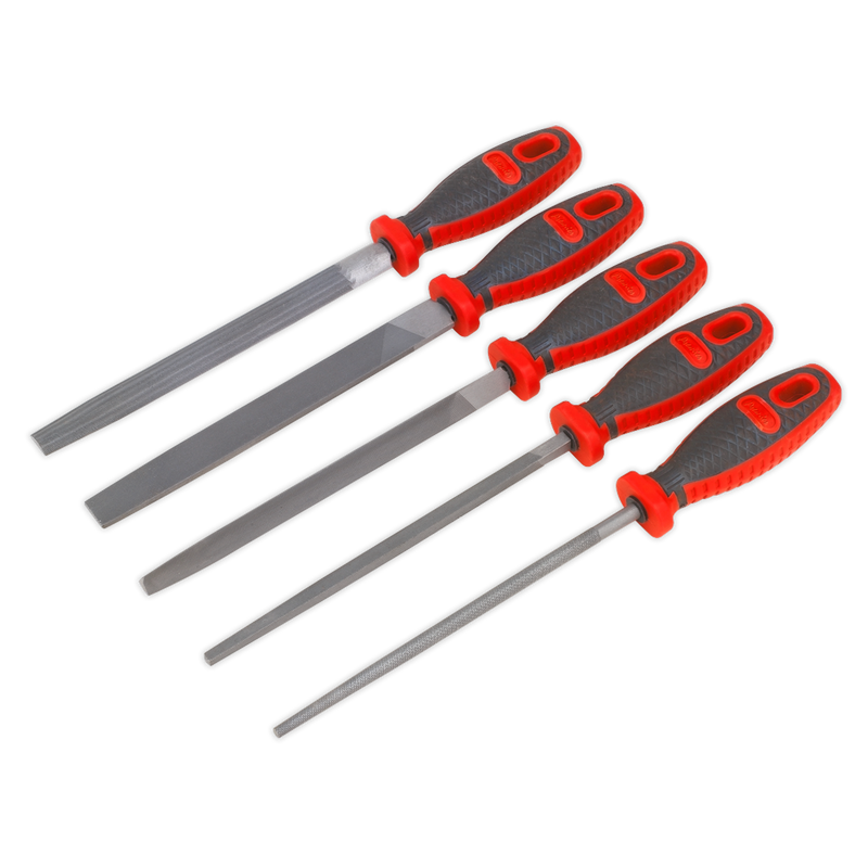 Sealey AK573 5pc 200mm Engineer's File Set