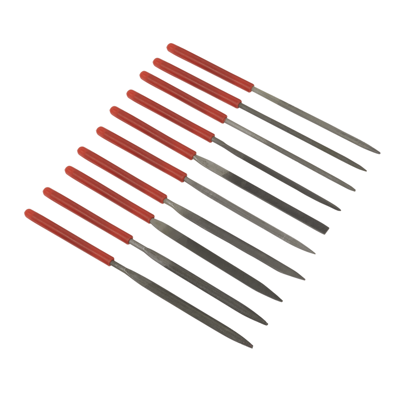 Sealey AK576 10pc Needle File Set