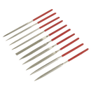 Sealey AK577 10pc Diamond Needle File Set