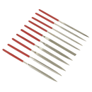 Sealey AK577 10pc Diamond Needle File Set