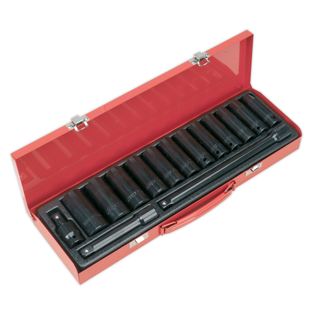 Sealey AK5815M 15pc 1/2"Sq Drive Deep Impact Socket Set