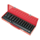 Sealey AK5815M 15pc 1/2"Sq Drive Deep Impact Socket Set