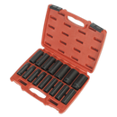 Sealey AK5816M 16pc 1/2"Sq Drive Deep Impact Socket Set