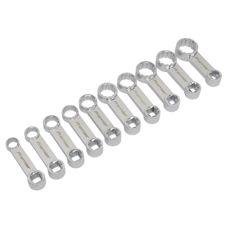 Sealey AK59895 10pc 3/8"Sq Drive Torque Adaptor Spanner Set