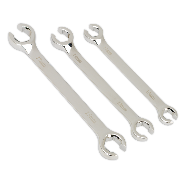 Sealey AK600 3pc Flare Nut Spanner Set