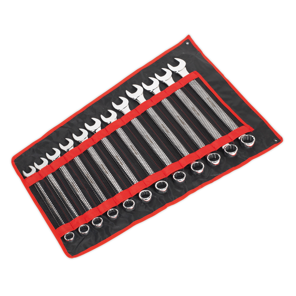 Sealey AK6082 12pc Jumbo Combination Spanner Set