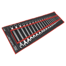 Sealey AK6083 21pc Jumbo Combination Spanner Set