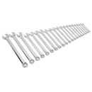Sealey AK6083 21pc Jumbo Combination Spanner Set