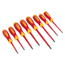 Sealey AK6124 8pc Screwdriver Set - VDE Approved