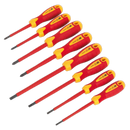 Sealey AK6124 8pc Screwdriver Set - VDE Approved