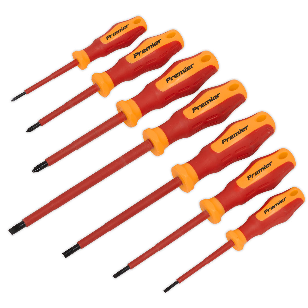 Sealey AK6125 7pc Screwdriver Set - VDE Approved