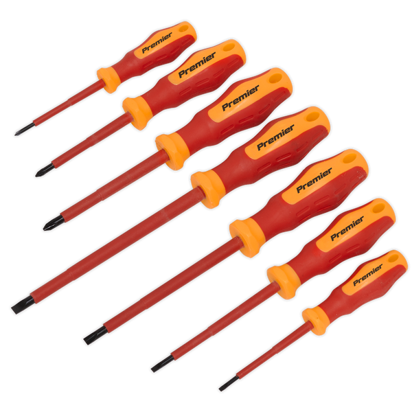 Sealey AK6125 7pc Screwdriver Set - VDE Approved