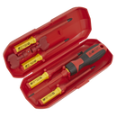 Sealey AK61280 Screwdriver Set Interchangeable 8pc - VDE Approved