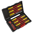 Sealey AK6128 13pc Interchangeable Screwdriver Set - VDE Approved