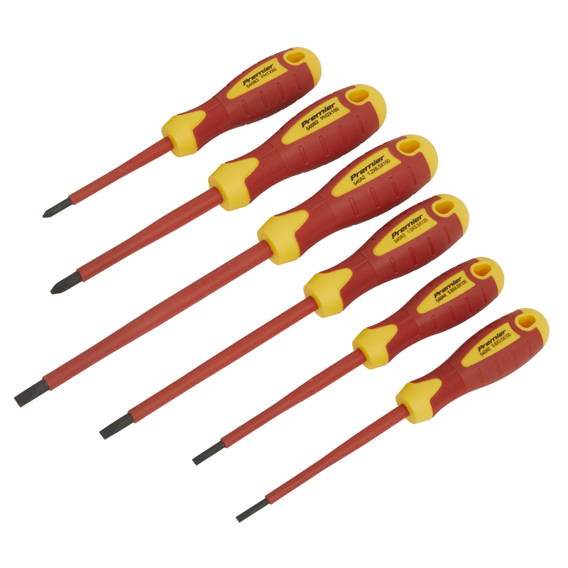 Sealey AK6130 Screwdriver Set 6pc VDE Approved