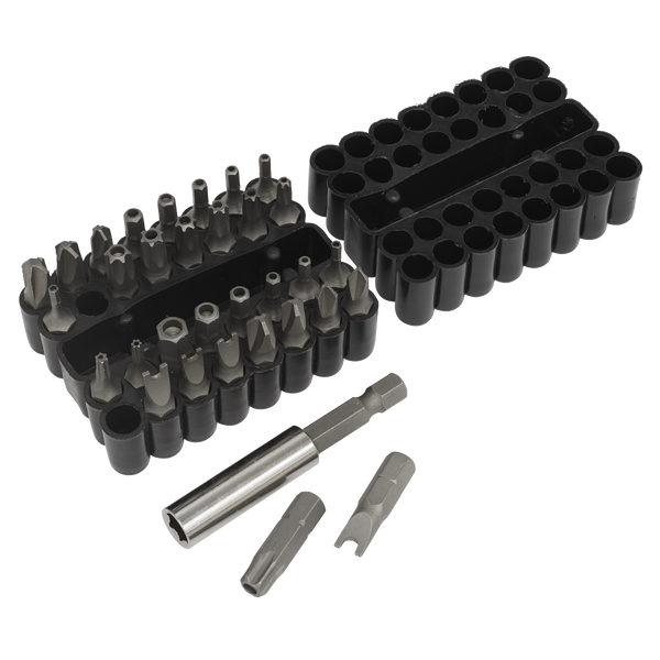 Sealey AK614 33pc Security Bit & Magnetic Adaptor Set