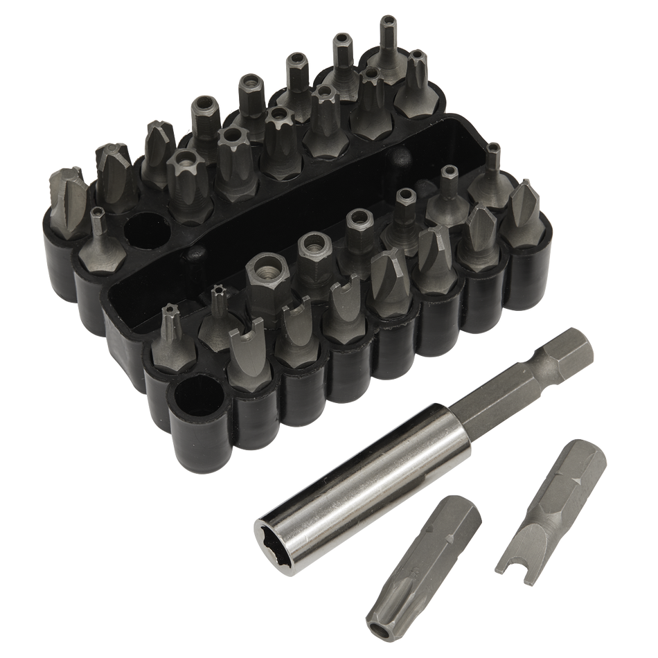 Sealey AK614 33pc Security Bit & Magnetic Adaptor Set