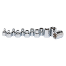 Sealey AK61806 12pc 3/8"Sq Drive TRX-Star* Socket Set - E4-E20